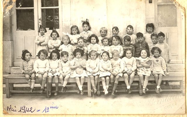 1941-42 : Classe enfantine  
